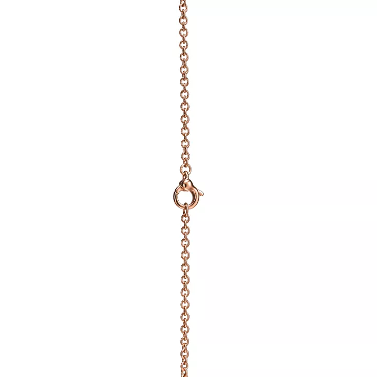 Return to Tiffany®:Full Heart Pendant in Rose Gold, 5