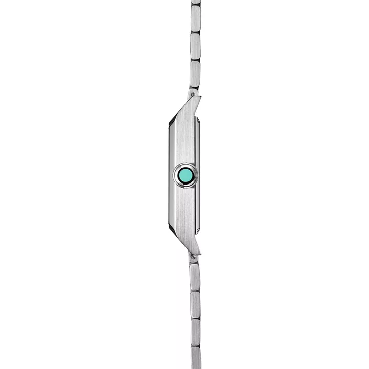 Union Square:27 mm Watch in Steel with Diamonds & a Tiffany Blue® Dial, 4