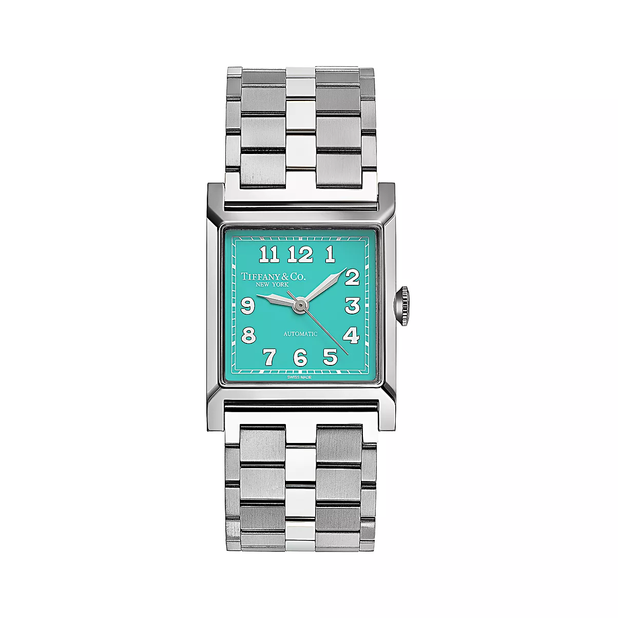 Union Square Watch Stainless Steel Tiffany blue