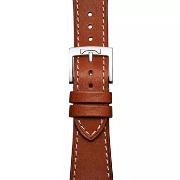 Union Square: 30 mm Watch in Steel with a White Dial, 3