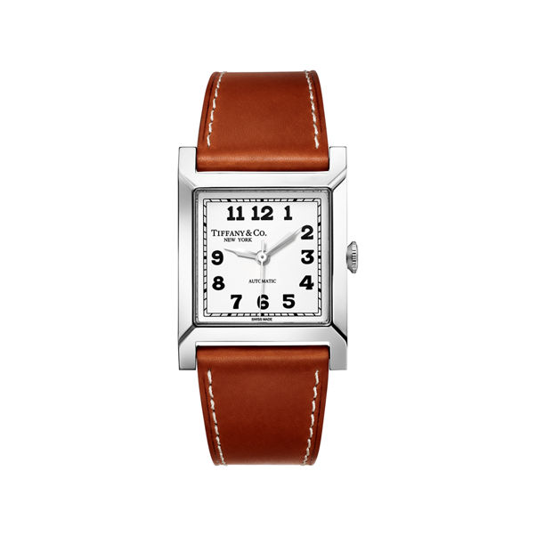 Union Square: Montre30 mm en acier inoxydable avec cadran blanc