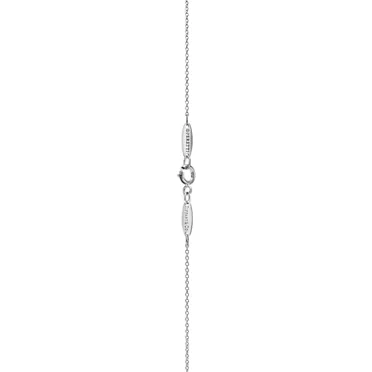Elsa Peretti®:Open Heart Pendant in Sterling Silver, 7 mm, 3
