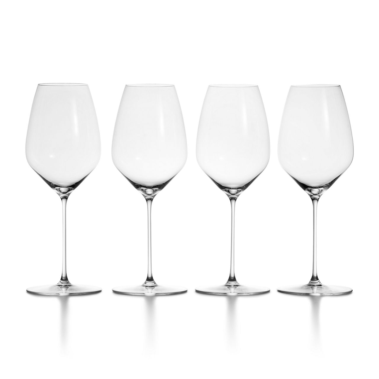 Tiffany Connoisseur:Riesling Wine Glass in Crystal Glass, Set of Four image number 0