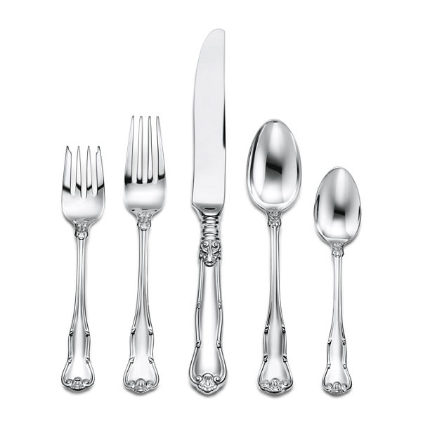 Provence:Five-piece Flatware Set in Sterling Silver