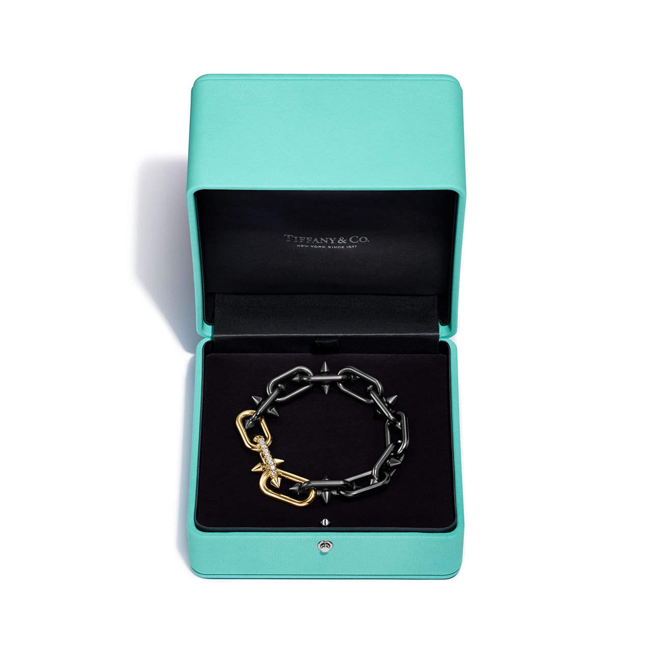 Tiffany Titan by Pharrell Williams:Armband in Titan und Gold mit Diamanten Bildnummer 6