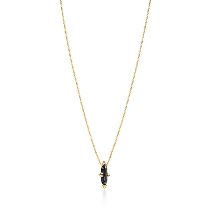 Tiffany Titan by Pharrell Williams:Pendant in Titanium and Yellow Gold image number 11