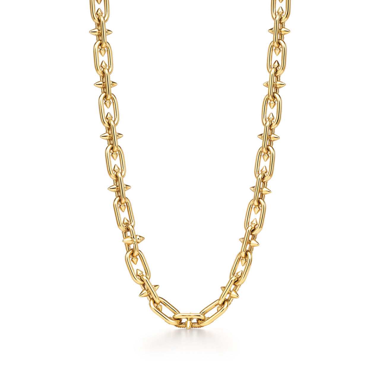 Tiffany Titan by Pharrell Williams:Halskette in Gelbgold mit Diamanten Bildnummer 6