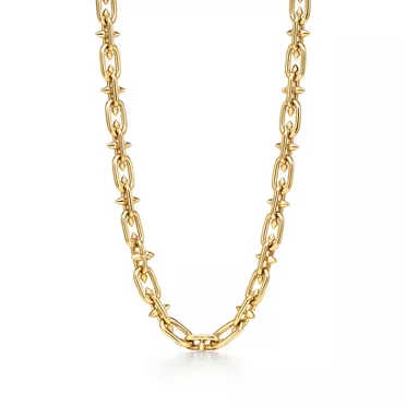 Tiffany Titan by Pharrell Williams:Necklace in Yellow Gold with Diamonds, 6