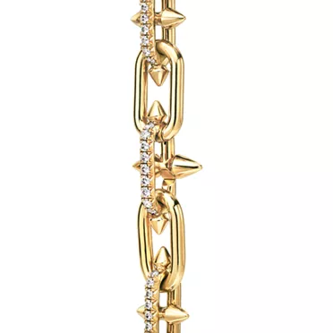 Tiffany Titan by Pharrell Williams:Necklace in Yellow Gold with Diamonds, 7