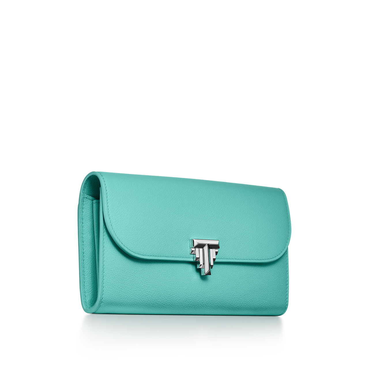 Tiffany T:Deco Portemonnaie im europäischen Stil aus Leder in Tiffany Blue® Bildnummer 2