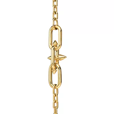 Tiffany Titan by Pharrell Williams:Medium Link Station Necklace in Gold, 7