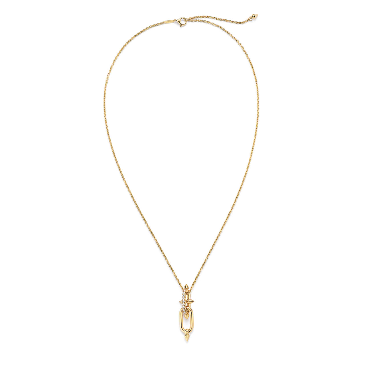 Tiffany Titan by Pharrell Williams:Pendant in Yellow Gold with Diamonds image number 3