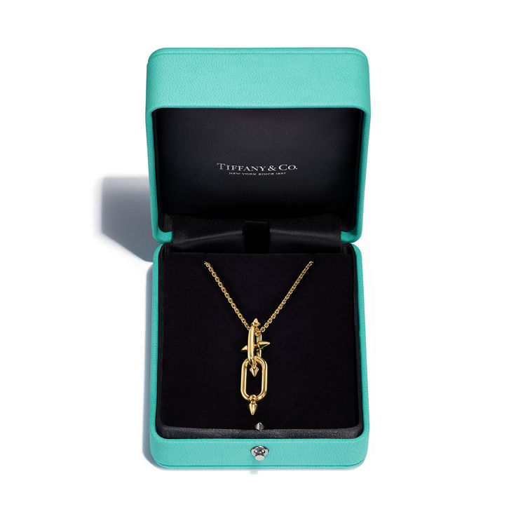 Tiffany Titan by Pharrell Williams:Anhänger in Gelbgold Bildnummer 8