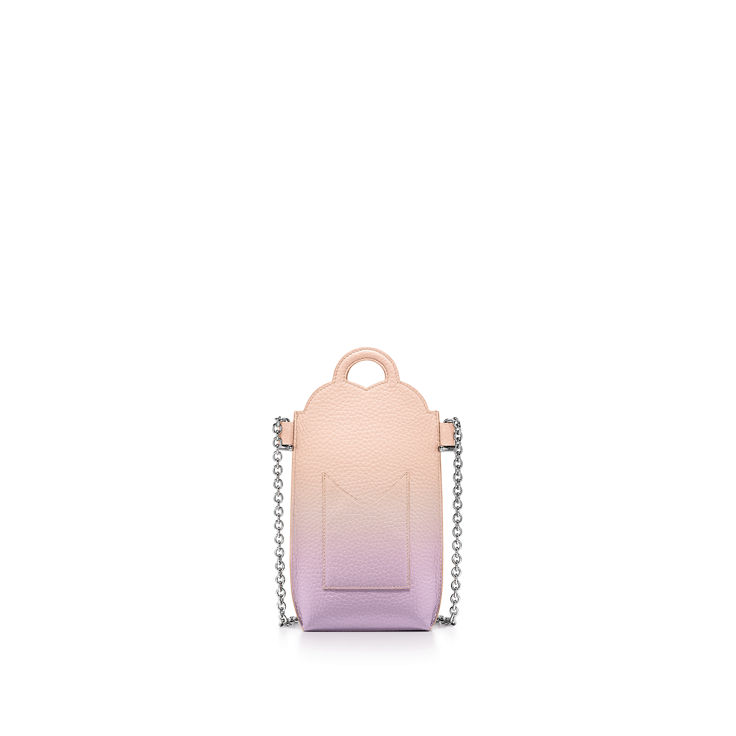 Return to Tiffany™:Crossbody Phone Case in Infinity Morganite Leather image number 4