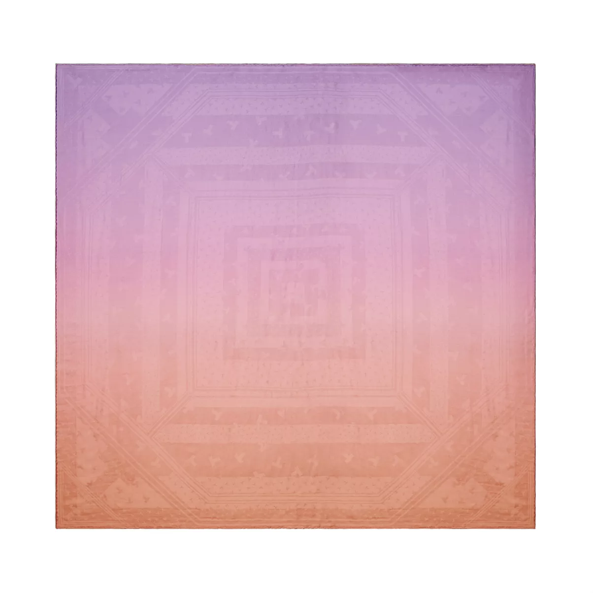 Dancing T Stole in Infinity Morganite Silk