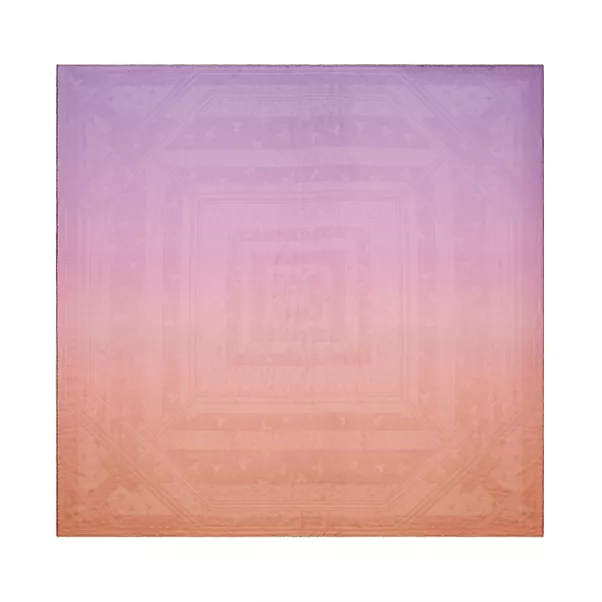 Dancing T Stole in Infinity Morganite Silk