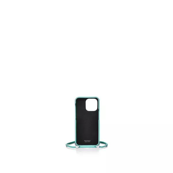 Phone Case in Tiffany Blue® Leather
