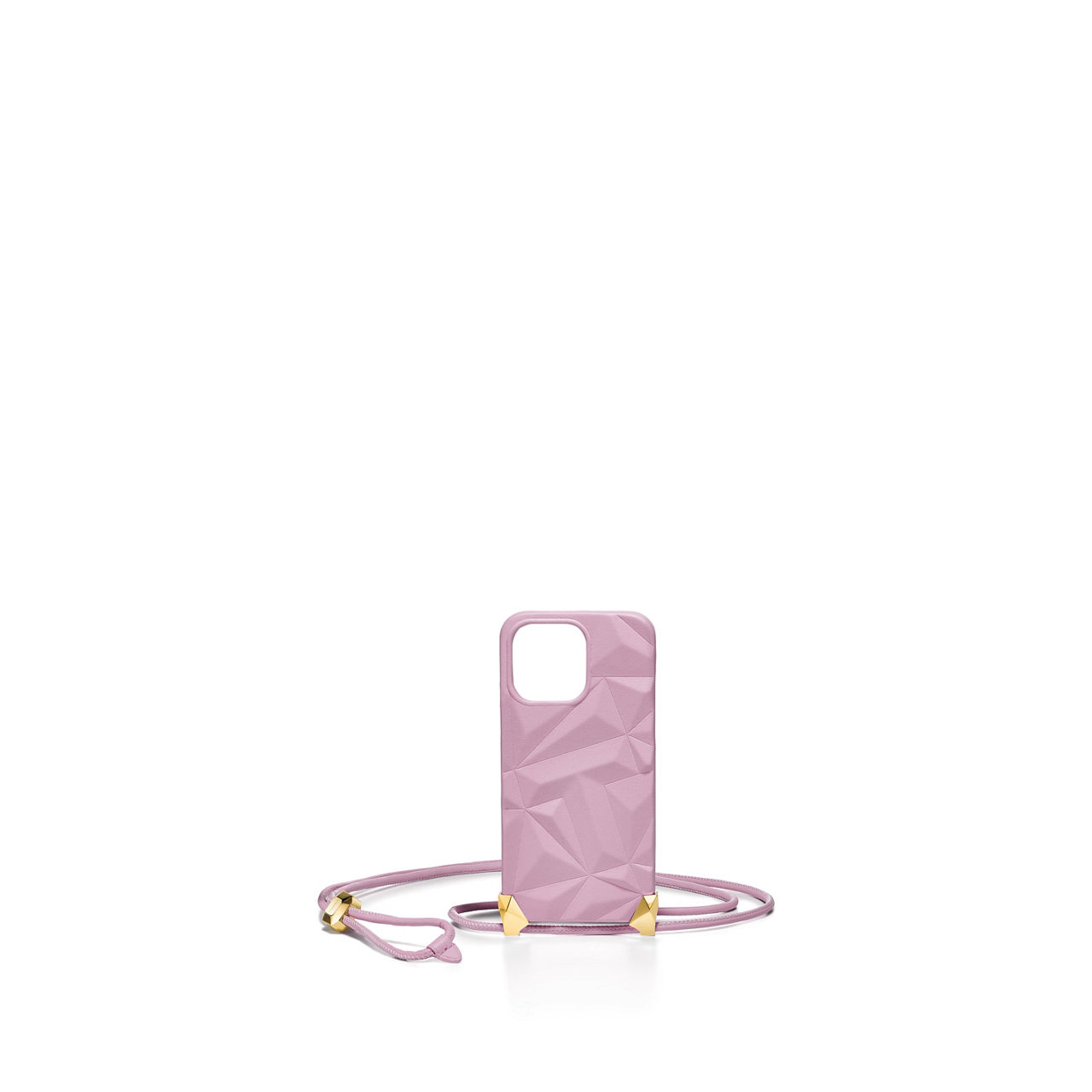 Tiffany Facets:Phone Case in Pink Leather image number 0