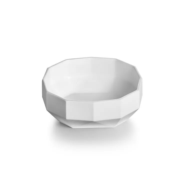 Tiffany Facets:Small Bowl in Bone China, 1