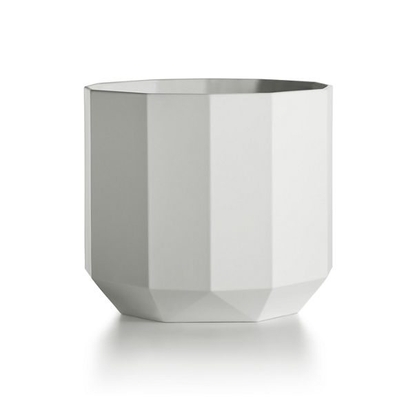 Tiffany Facets:Medium Vase in Bone China