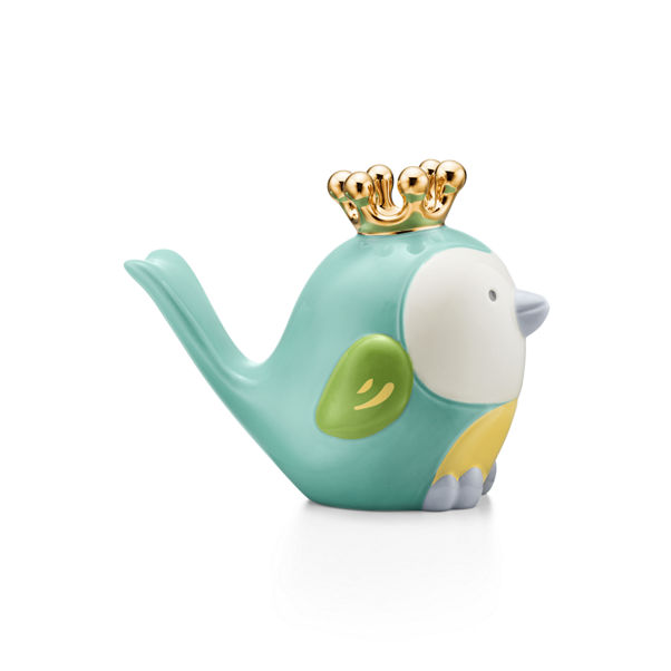 Tiny Tiffany:Baby Bird Bank in Earthenware