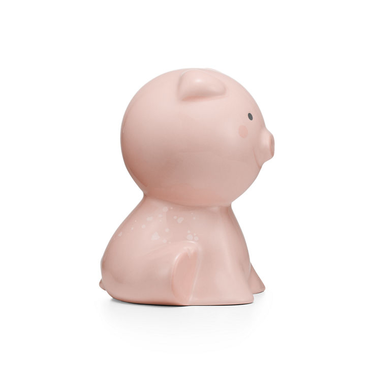 Collezione Tiny Tiffany:Maialino salvadanaio in terracotta numero immagine 1