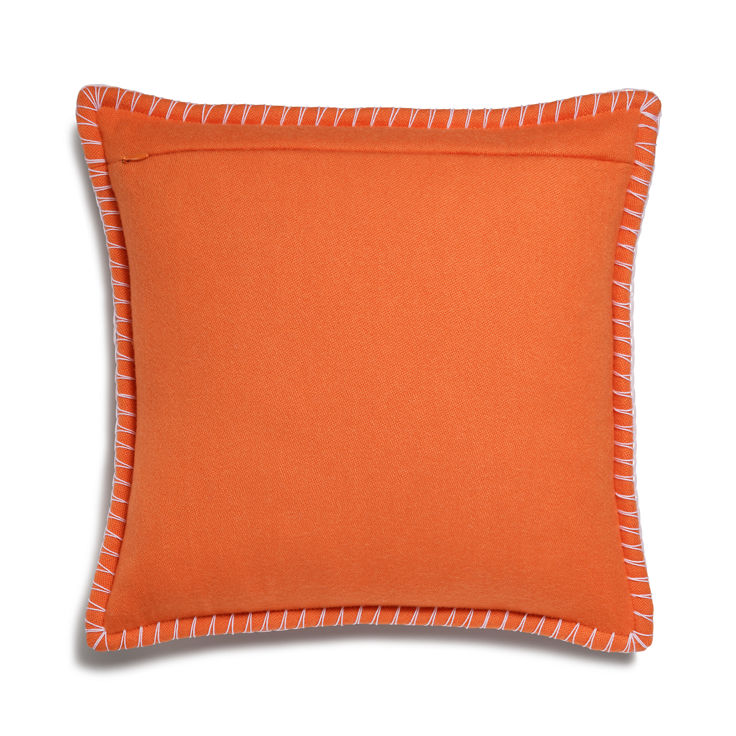 Tiny Tiffany:Land Cushion in a Wool and Silk Blend image number 2