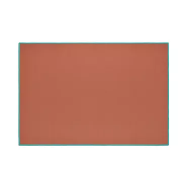 Tiffany Facets:Blanket in Tiffany Blue® and CarnelianWool, 3