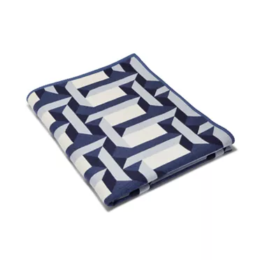 Collezione Tiffany T:Coperta True in lana e cachemire color tanzanite, 2
