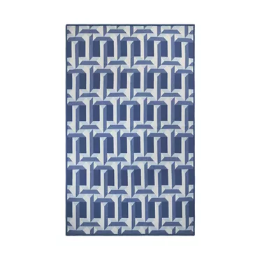 Collezione Tiffany T:Coperta True in lana e cachemire color tanzanite, 3