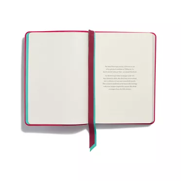 Personal Essentials:Notebook in Cerise Leather, 2