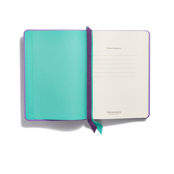 Personal Essentials:Notebook in Lavender Leather