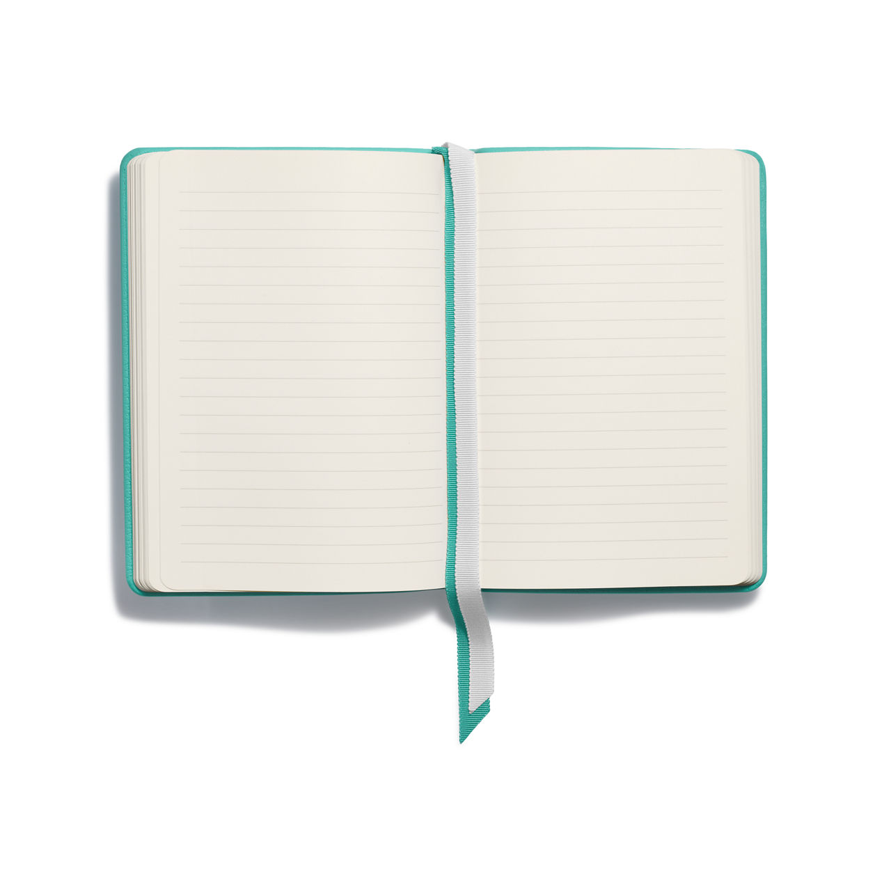 Personal Essentials:Notebook in Tiffany Blue® Leather image number 3