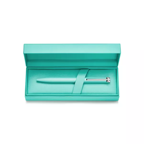 Ballpoint Pen in Brass with Tiffany Blue® Lacquer Finish