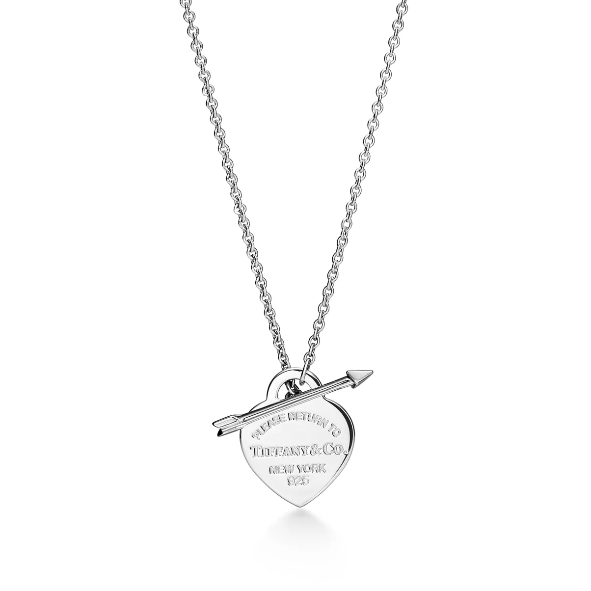 Lovestruck Pendant in Sterling Silver, Medium