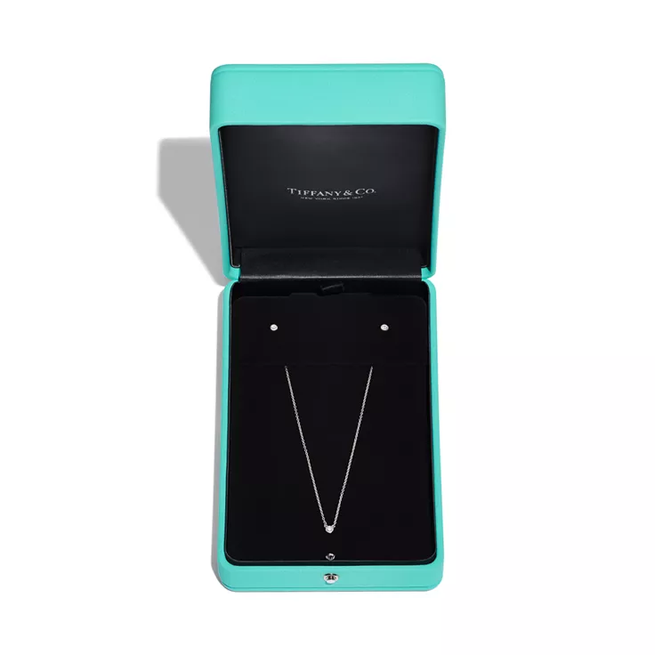 Elsa Peretti®:Diamonds by the Yard® Pendant and Earrings Set in Sterling Silver, 6