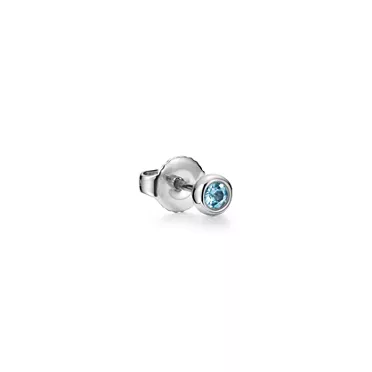 Elsa Peretti®:Color by the Yard Pendant and Earrings Set in Silver with Aquamarine, 2