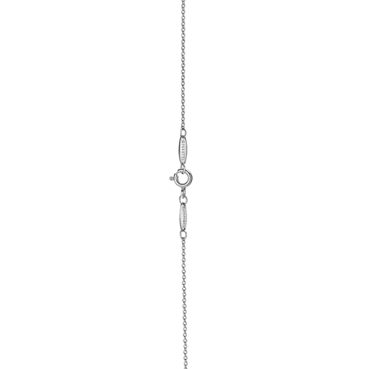 Elsa Peretti®:Open Heart and Diamonds by the Yard® Set in Sterling Silver, 5