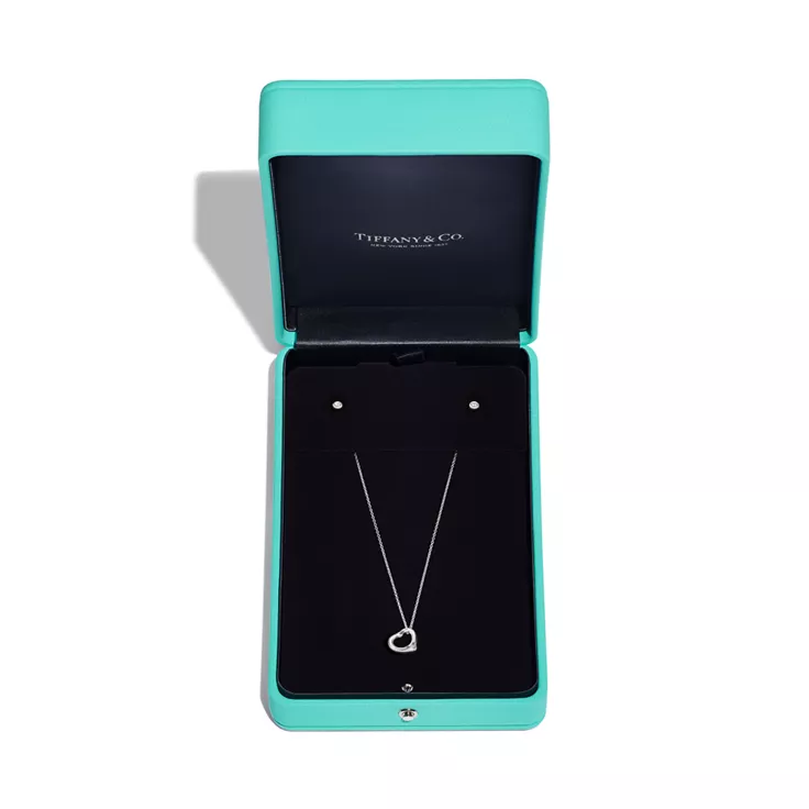 Elsa Peretti®:Open Heart and Diamonds by the Yard® Set in Sterling Silver, 6