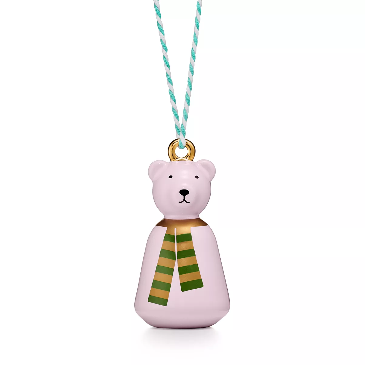 Polar Bear Ornament in Bone China