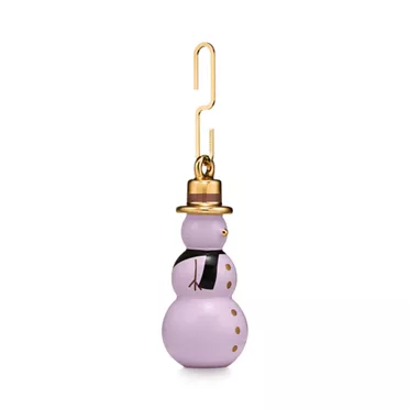 Snowman Ornament in Bone China, 2