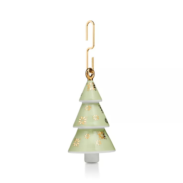 Tree Ornament in Bone China, 2