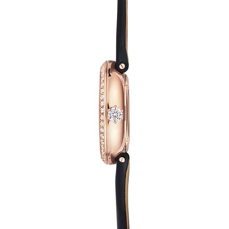 Tiffany Eternity:28 mm Round Watch in Rose Gold with Diamonds image number 4