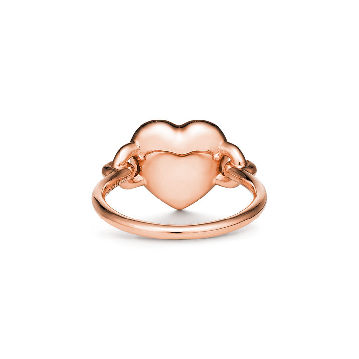 Return to Tiffany™:Full Heart Ring in Roségold Bildnummer 4