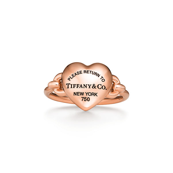 Return to Tiffany™:Full Heart Ring in Roségold