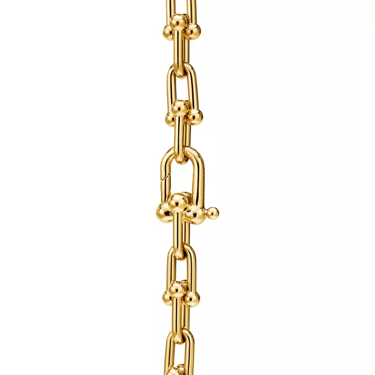 Tiffany HardWear:Small Single Wrap Necklace in Yellow Gold, 4
