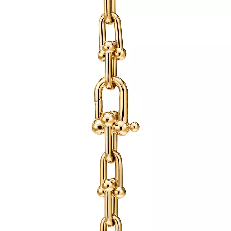 Tiffany HardWear:Small Single Wrap Bracelet in Yellow Gold, 4