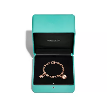 Tiffany HardWear:Small Single Wrap Bracelet in Rose Gold, 3