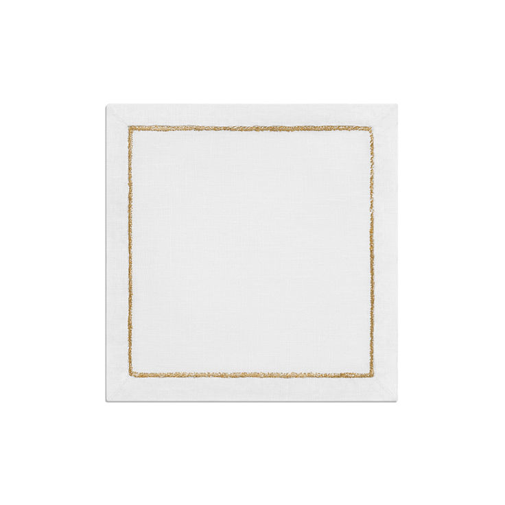 Tiffany Berries:Coasters in Linen, Set of Six image number 1