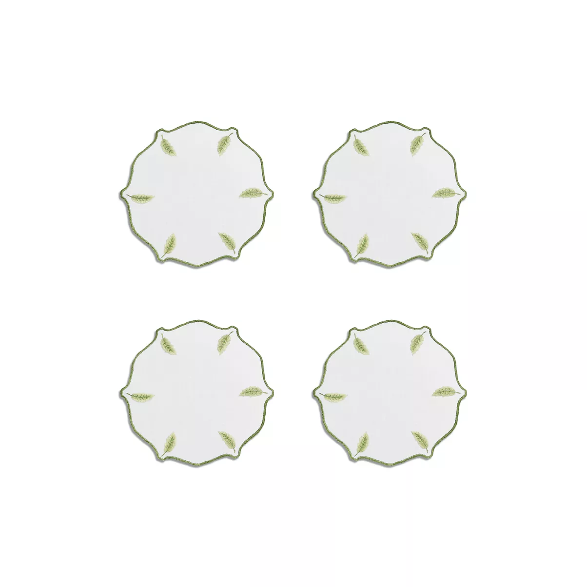 Coasters in Linen, Set of Four